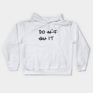 DO IT Fitness Gift Kids Hoodie